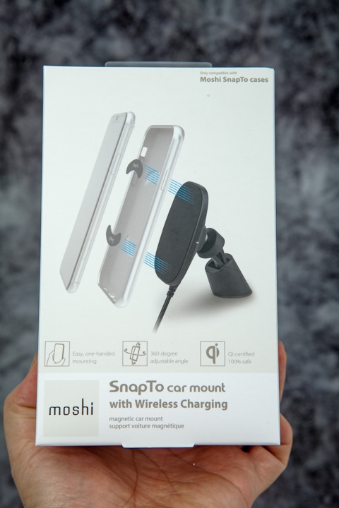 聊聊moshi SnapTo 磁吸無線充電手機車用支架 & iGlaze SnapTo手機保護殼