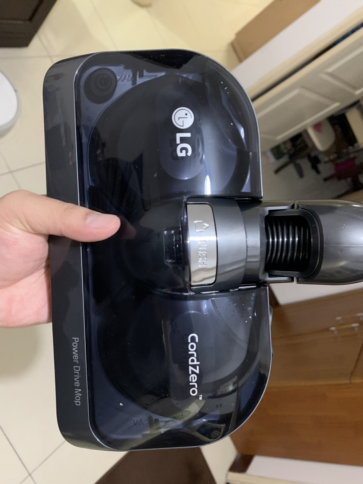 《LG A9+濕拖無線吸塵器》試用心得--親子家庭