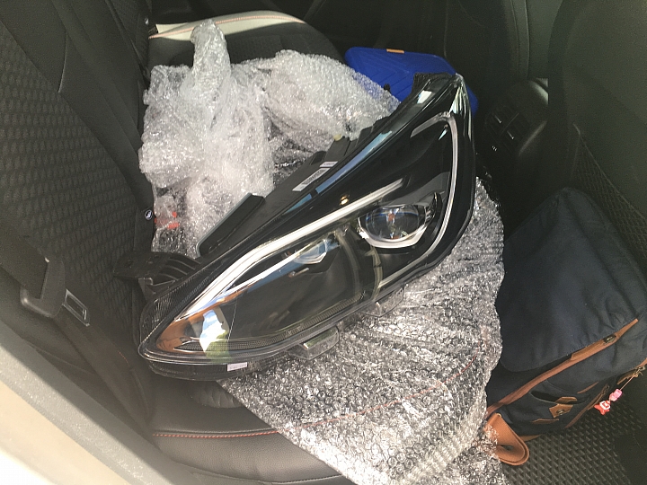 Focus MK4 改上歐洲原廠件LED轉向魚眼頭燈 Adaptive LED