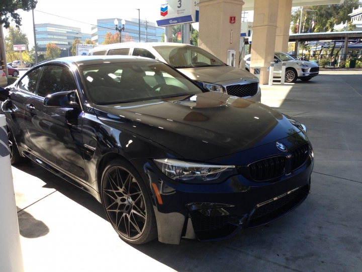 I own a 2017 GSF now but I just rented a 2018 M4 (Competition)