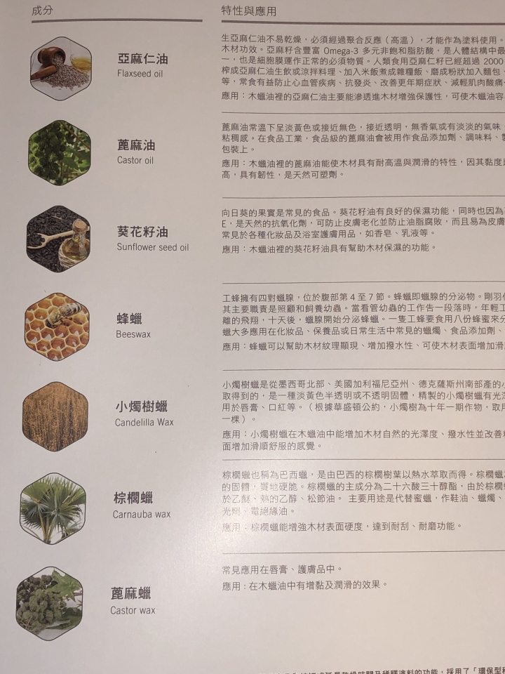 木蠟油原木桌板