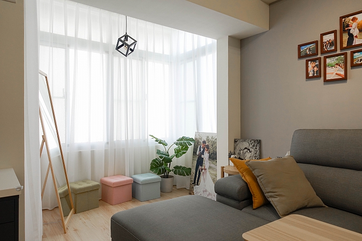 點我看大圖 【開箱】27年老屋翻新-青梅竹馬的北歐風繽紛起家厝