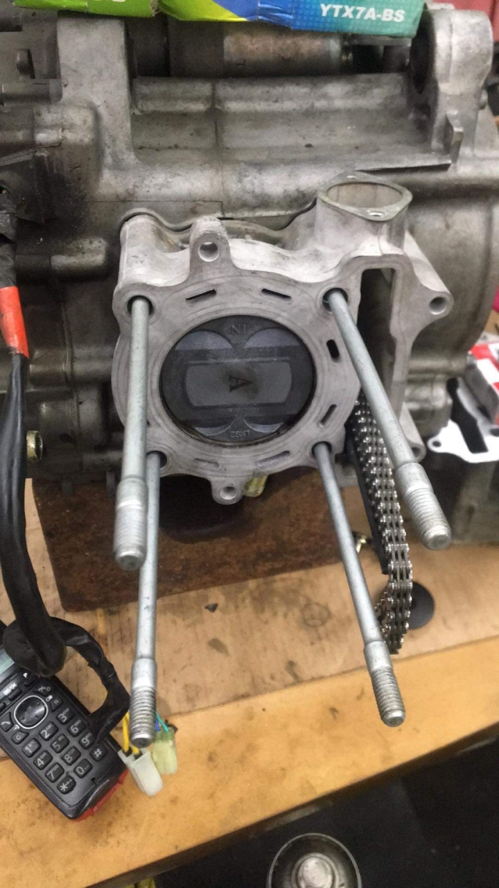 光陽racing king 斷內鏈
