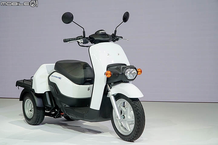 【TMS2019】HONDA 交換電池貨運用電動機車 BENLY e: & GYRO e: 正式亮相!二輪三輪都可用電!