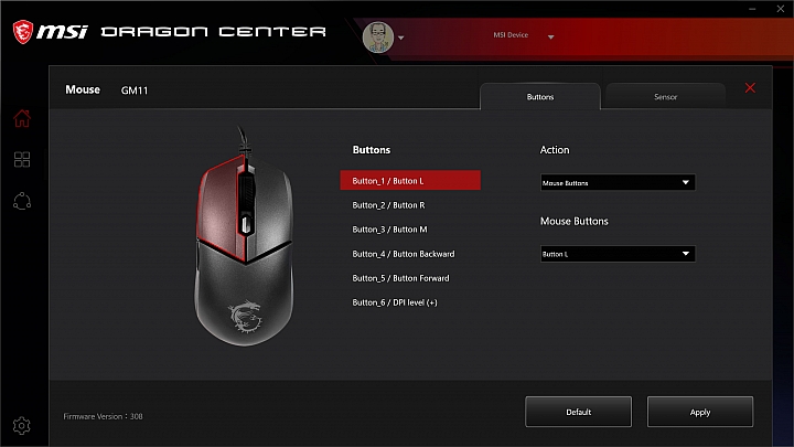 MSI GK30 鍵盤、GM11 滑鼠、GH30 耳機 小資入門電競 Vigor Gaming Combo
