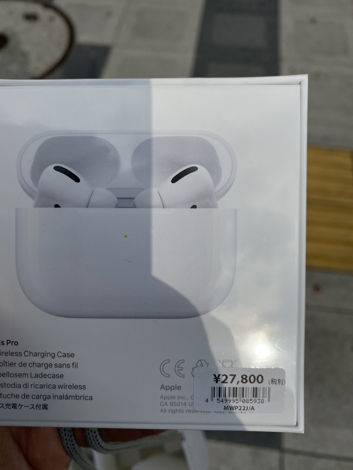 大阪心齋橋現場購買AirPods pro實況