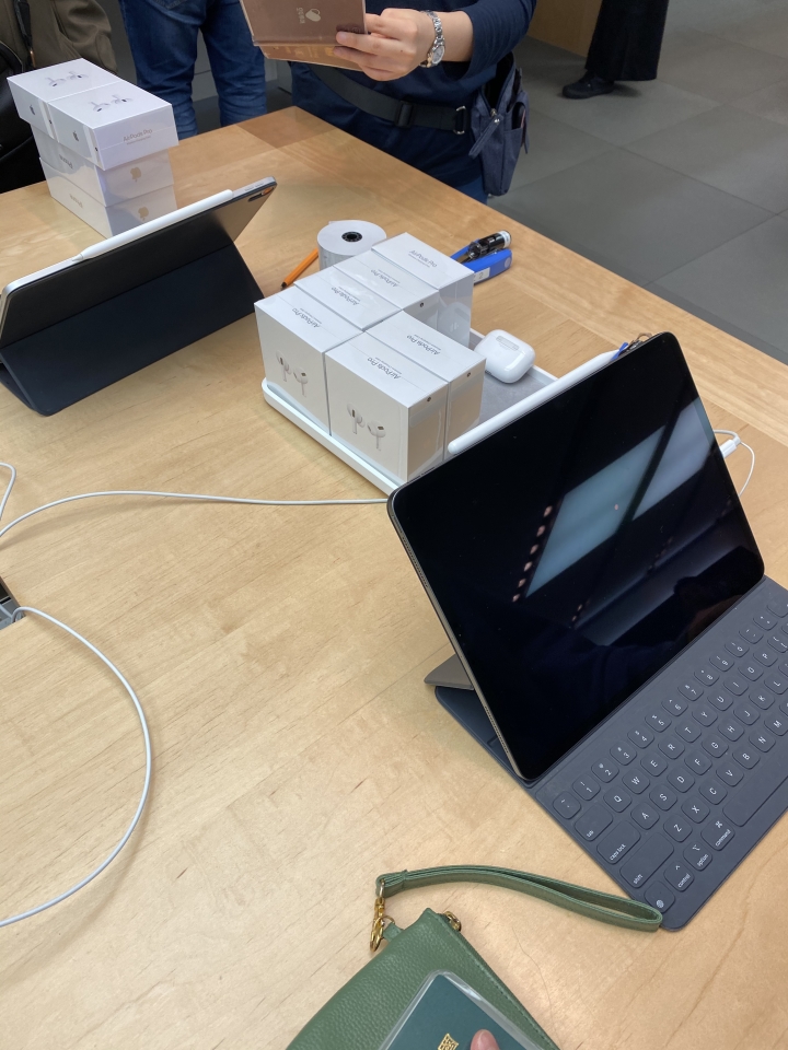 大阪心齋橋現場購買AirPods pro實況