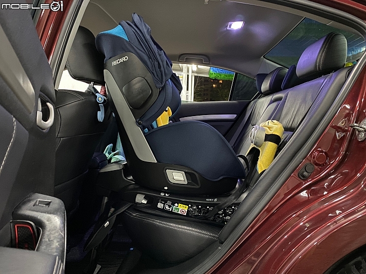 [3款360度安全座椅] VS Honda Civic  isoFix 安裝 新生兒 0-4歲  旋轉汽座 試坐記錄