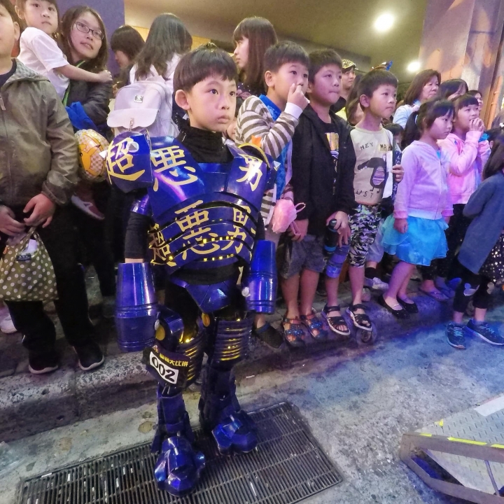 Happy Halloween 🎃萬聖節裝扮分享👻還記得休傑克曼演的剛鋼鐵擂台嗎?超惡男子來了😈