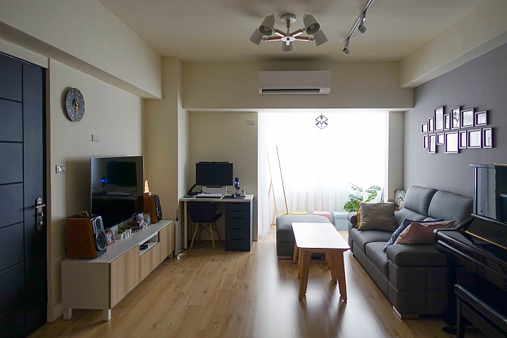 點我看大圖 【開箱】27年老屋翻新-青梅竹馬的北歐風繽紛起家厝