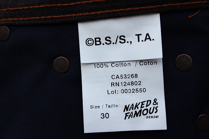 點我看大圖 【開箱實穿分享】N&F 裸女 七龍珠 悟空 Goku Super Saiyan Selvedge.Naked & Famous x Dragon ball