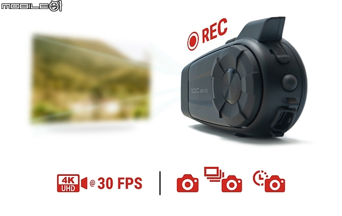【海外快訊】藍牙耳機 + 4K 錄影!SENA 10C Evo 進化發表!