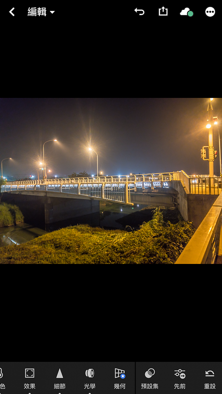 點我看大圖 讓你的iphone夜拍接近iphone 11 LIGHTROOM的使用方法
