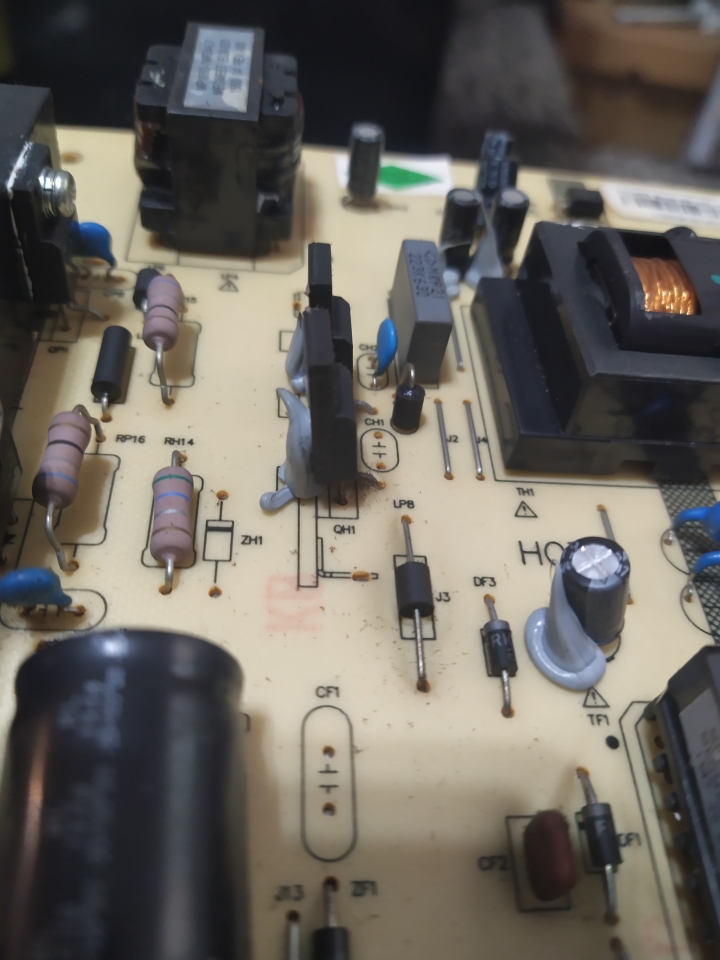 維修問題 105.02年 BENQ50 IH6500無影像 有聲音 無背光 電源燈正常.