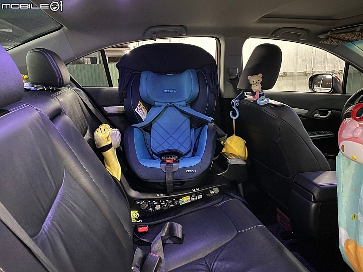 [3款360度安全座椅] VS Honda Civic  isoFix 安裝 新生兒 0-4歲  旋轉汽座 試坐記錄