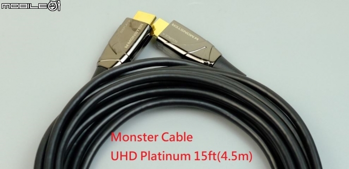 各廠牌光纖線比較-Monster Cable, FIBBR, VIVIFY