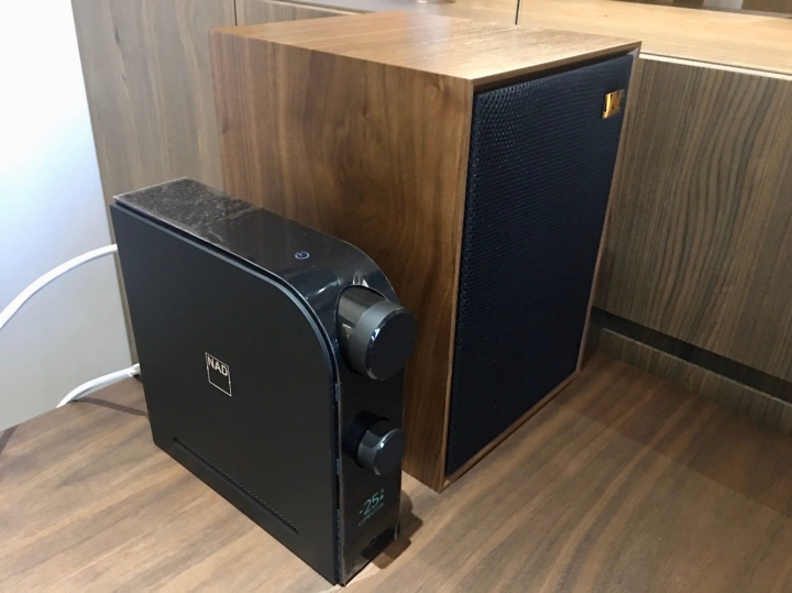 ［桌上系統開箱］ 英國 Wharfedale Denton 85th 書架喇叭與 NAD D3045 桌上型擴大機