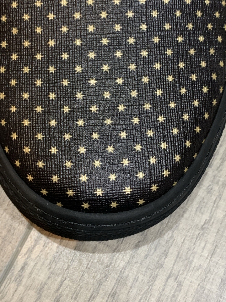 「開箱」GUCCI “GUCCY” 黑色漫天金星懶人鞋