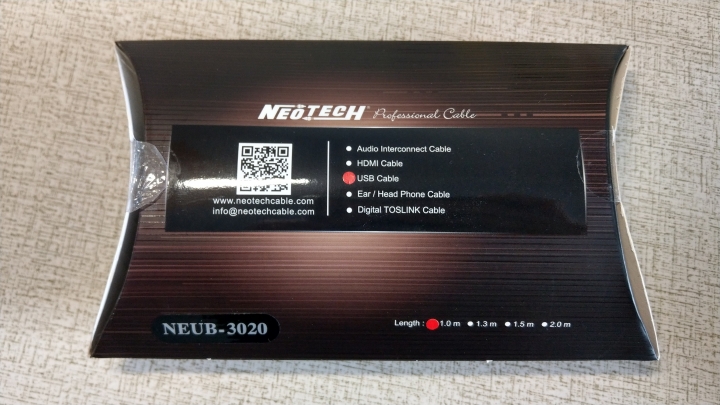 NEOTECH NEUB-3020訊號線開箱分享