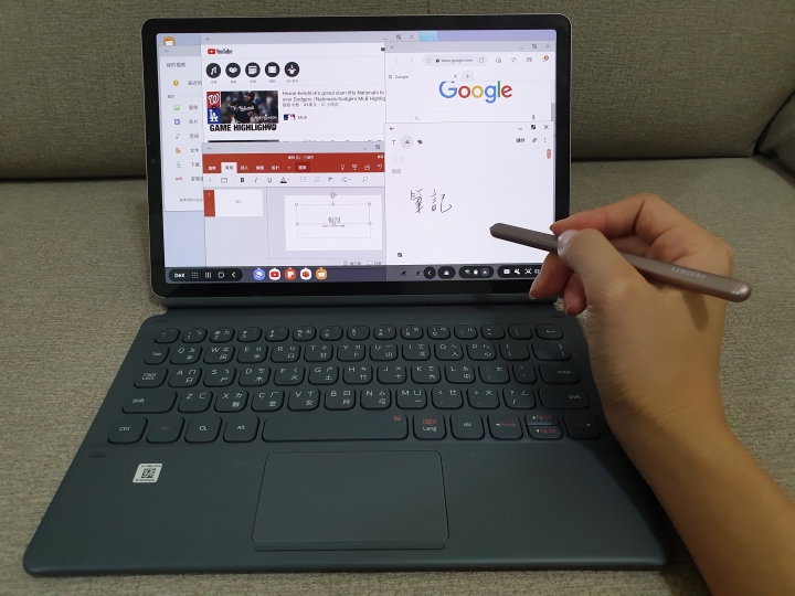 點我看大圖 《Samsung Galaxy Tab S6無筆電挑戰》敗入三週後的~工作上使用心得