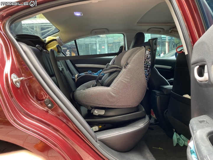 [3款360度安全座椅] VS Honda Civic  isoFix 安裝 新生兒 0-4歲  旋轉汽座 試坐記錄