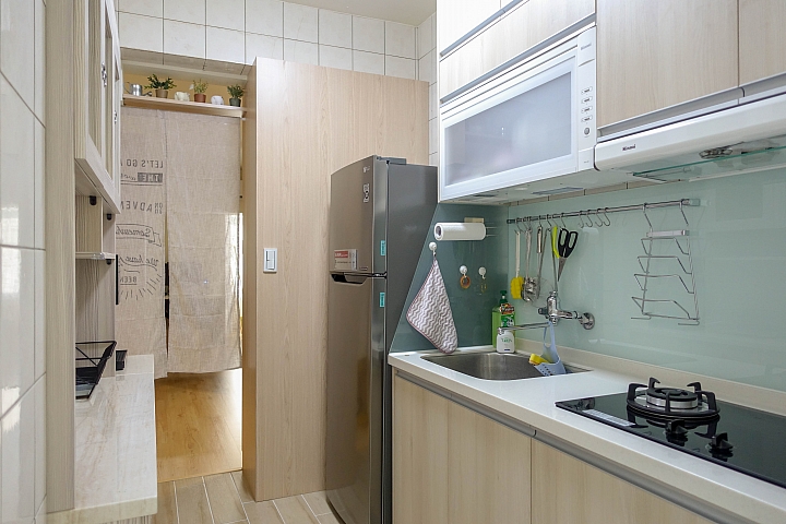 點我看大圖 【開箱】27年老屋翻新-青梅竹馬的北歐風繽紛起家厝