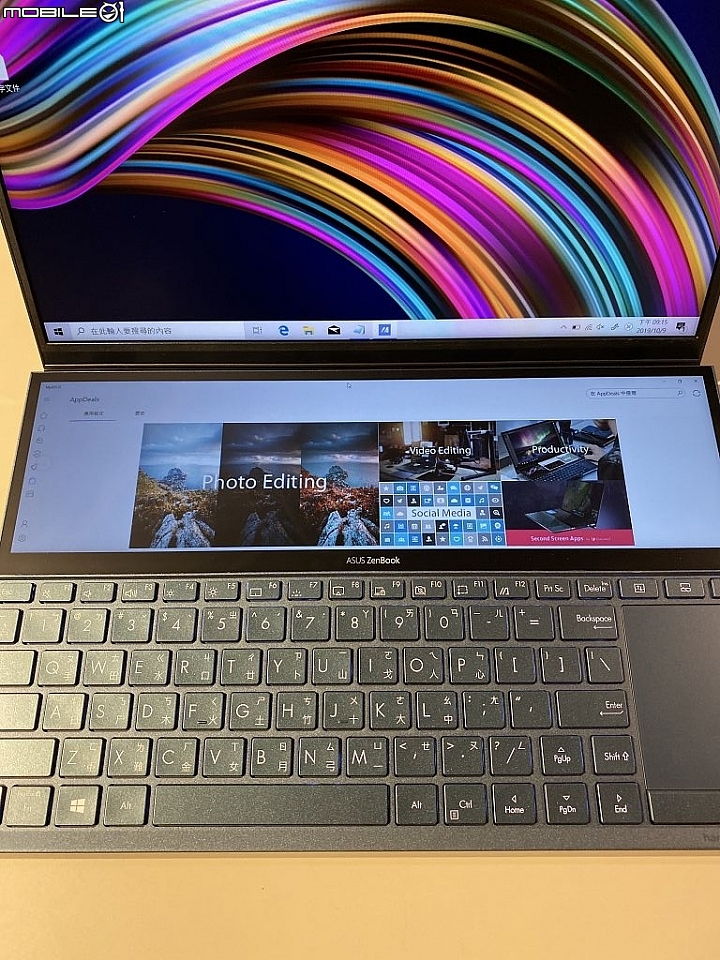 豪華多工雙螢 ZenBook Duo UX481 Core 10th 新機入手開箱