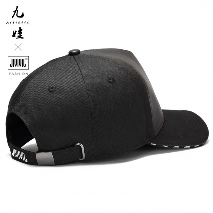 手繪貓頭鷹皮革帽