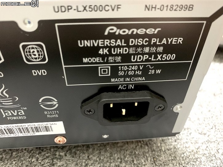 先鋒 Pioneer UDP-LX500 動手改機全面提升