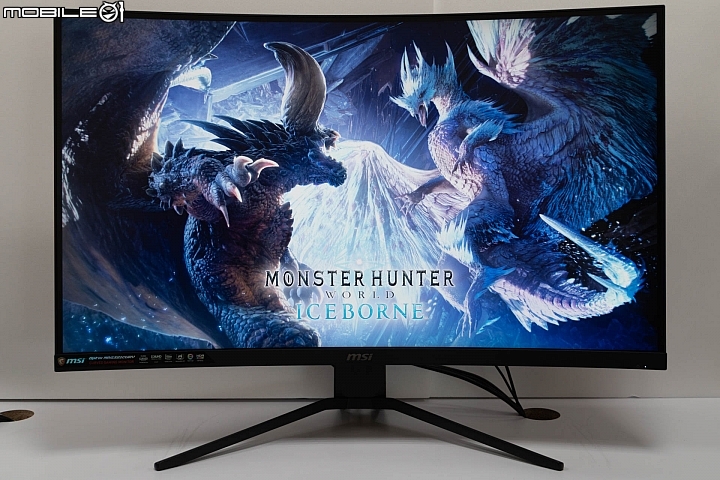 MSI Optix MAG321CURV 曲面螢幕 家用主機享受4K HDR的好幫手