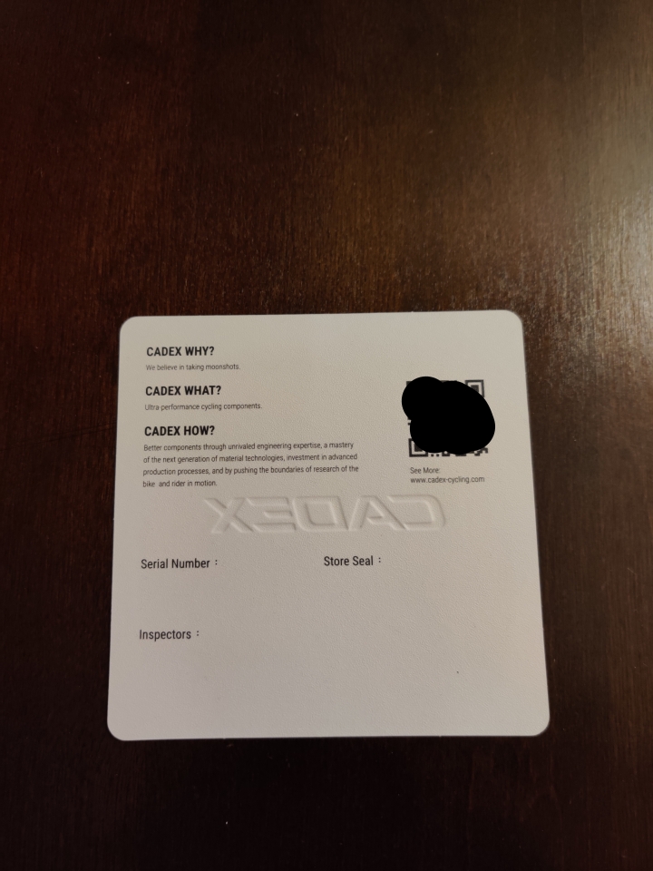 {開箱} {實測}Cadex 42 Tubeless輪組 Cadex Boost坐墊開箱實測
