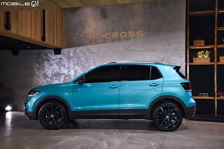 【採訪】Volkswagen跨界休旅T-Cross賞車實拍,時尚外表搭配實用空間發揮!