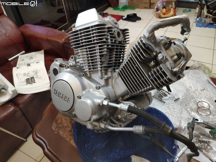 FZR150 烈火雙缸 引擎翻新 圖影紀錄