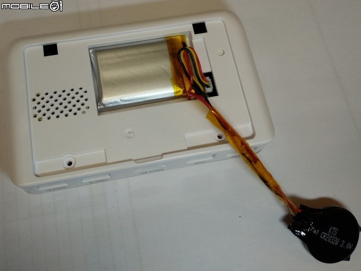 AMA S720 雙鏡頭行車紀錄器 主機RTC電池漏液問題