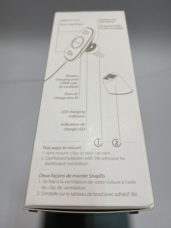 SnapTo™ 磁吸無線充電手機車用支架實測試用心得