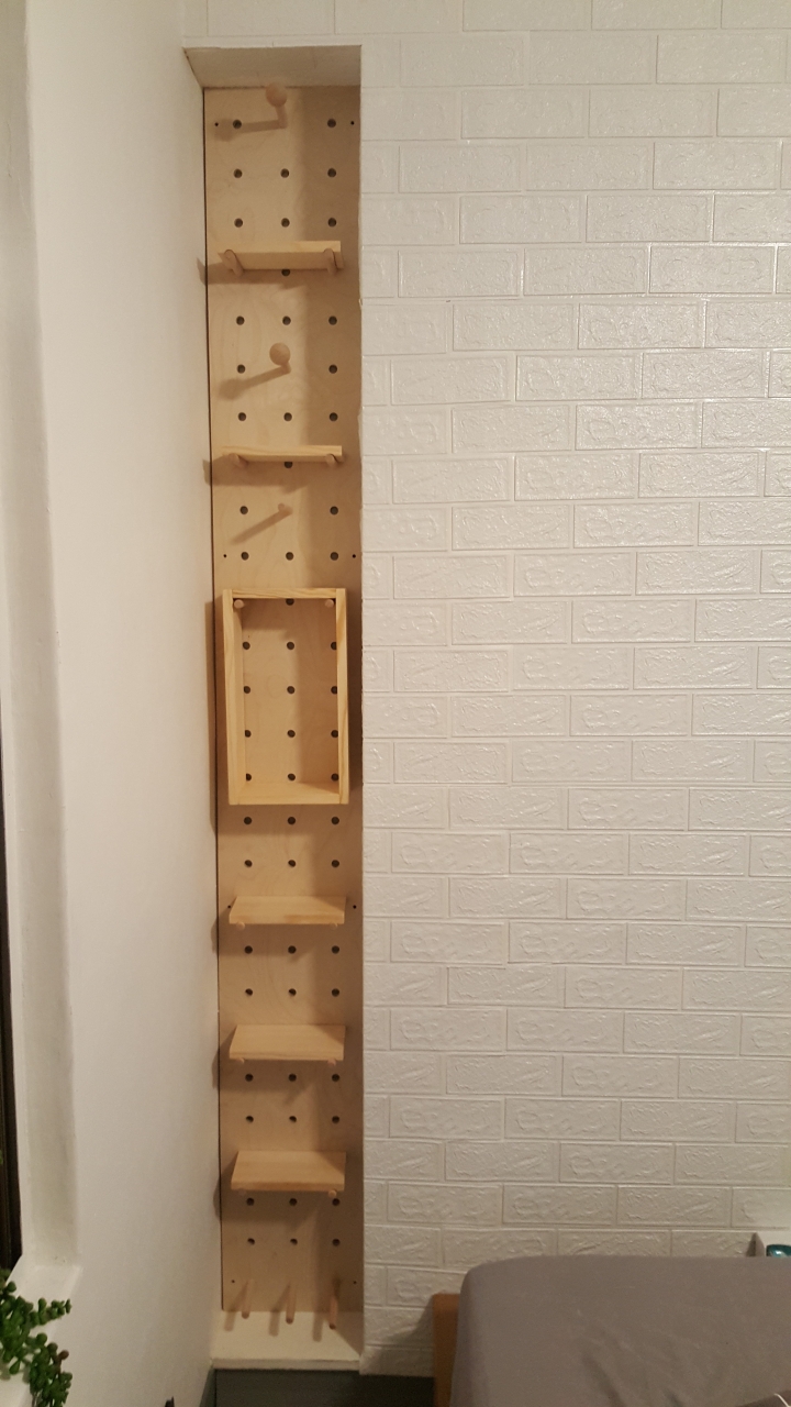 《開箱》省錢 純手工DIY 大改造房間 無印風 (其實就是買無印SUS層架而已XD)