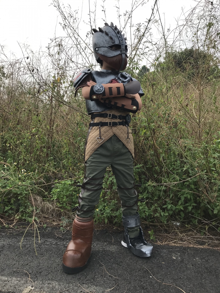 「萬聖節裝扮」馴龍高手小嗝嗝