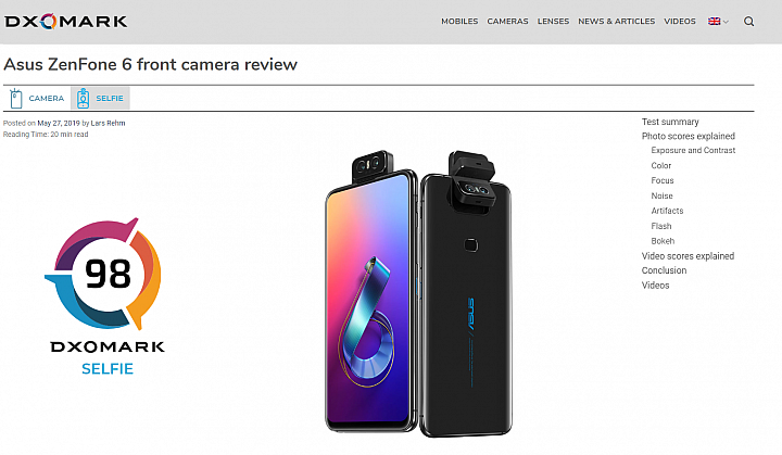 ZenFone 6 數週簡短使用心得