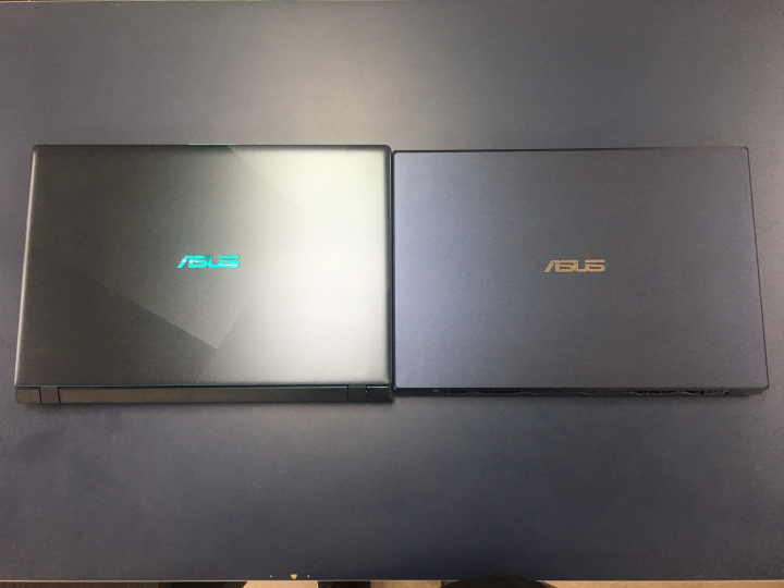 ASUS X571開箱(偷渡室友的X560小比較)