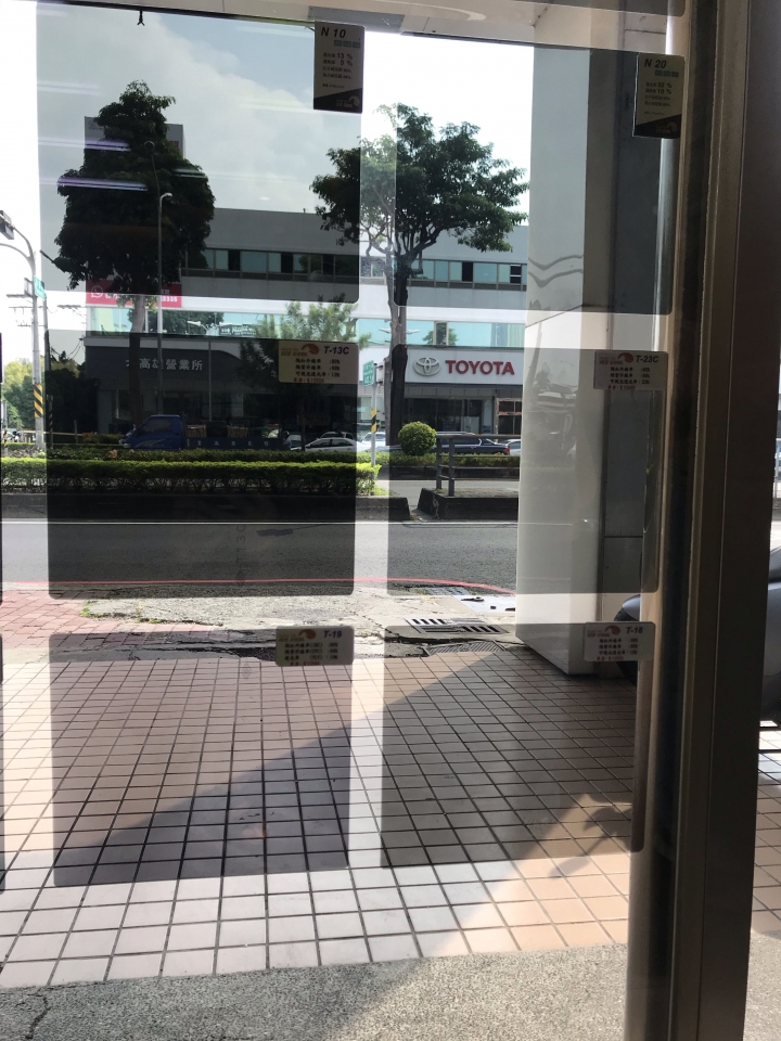 舊車換隔熱紙經驗分享(三菱colt plus)