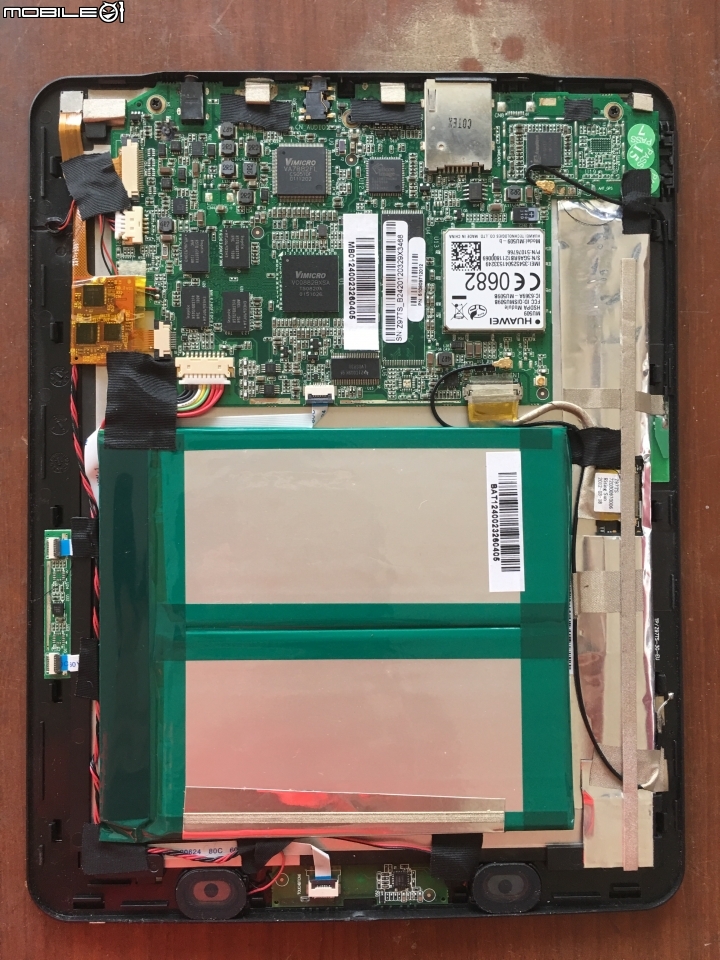 平板電腦Viewpad 10e的主機板上有東西燒了
