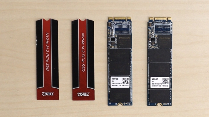 NAS 安裝兩條 M.2 SSD,QNAP TVS-672N 與 TEKQ NVMe M.2 PCIe SSD