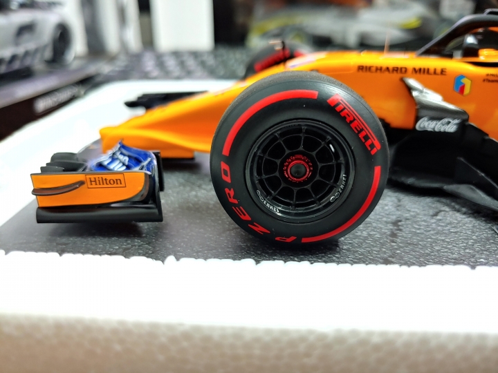 [開箱]MINICHAMPS 1/18 McLaren MCL33 F.ALONSO L.E. 518 pcs.