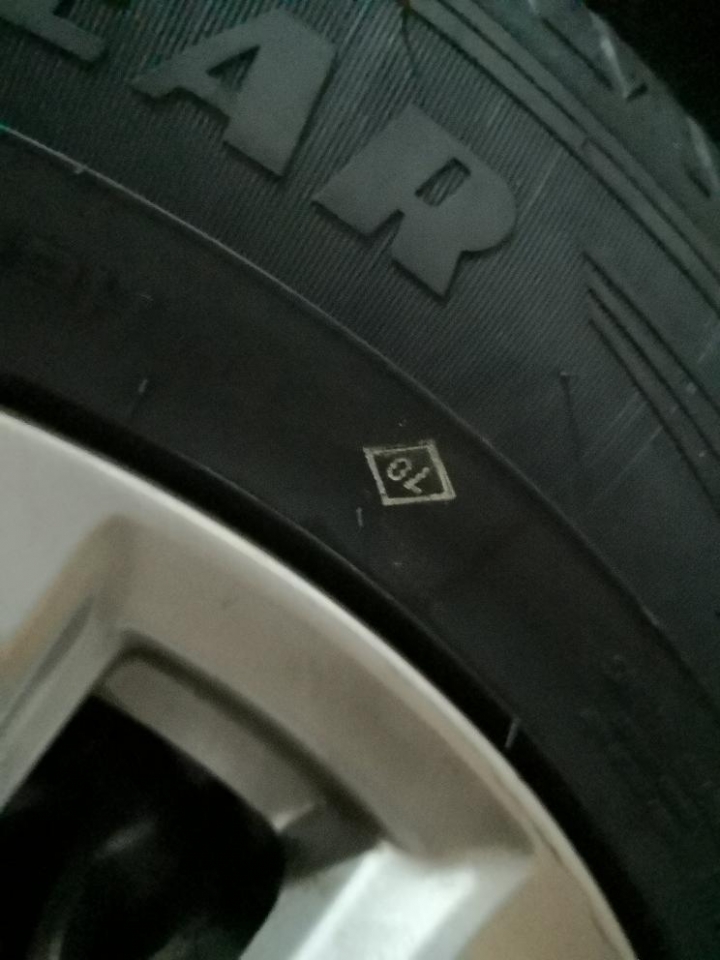 關於輪胎的記號