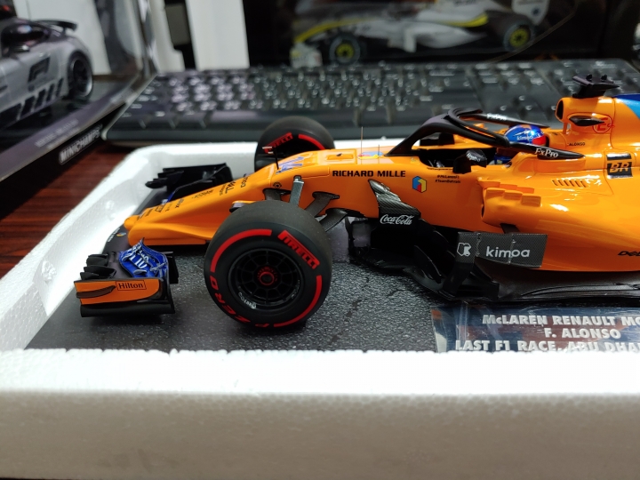 [開箱]MINICHAMPS 1/18 McLaren MCL33 F.ALONSO L.E. 518 pcs.