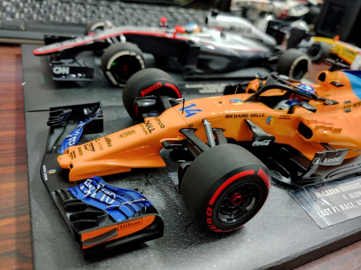 [開箱]MINICHAMPS 1/18 McLaren MCL33 F.ALONSO L.E. 518 pcs.