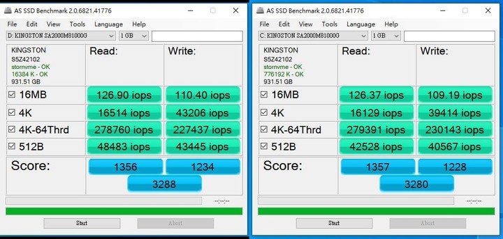 金士頓 A2000 1TB M2 SSD 開箱