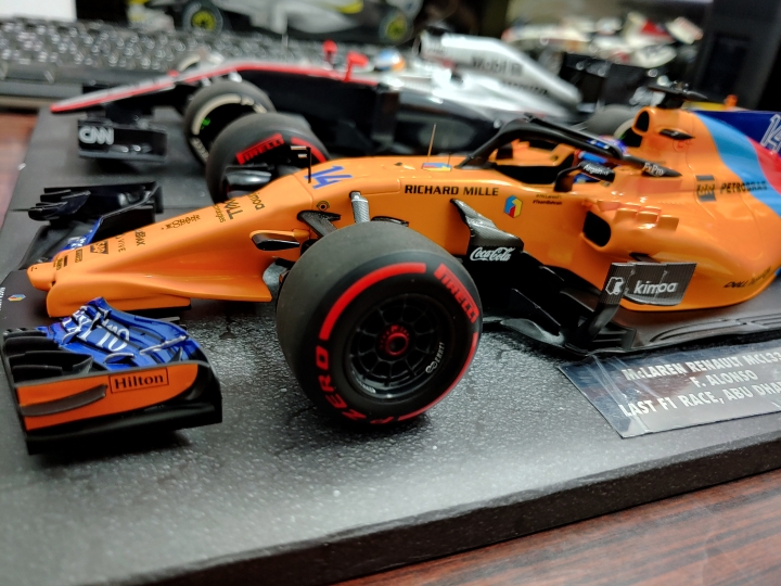 [開箱]MINICHAMPS 1/18 McLaren MCL33 F.ALONSO L.E. 518 pcs.