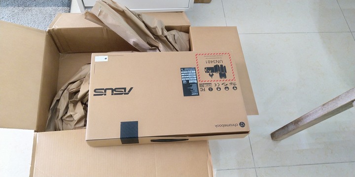 Asus chromebook C425T 開箱