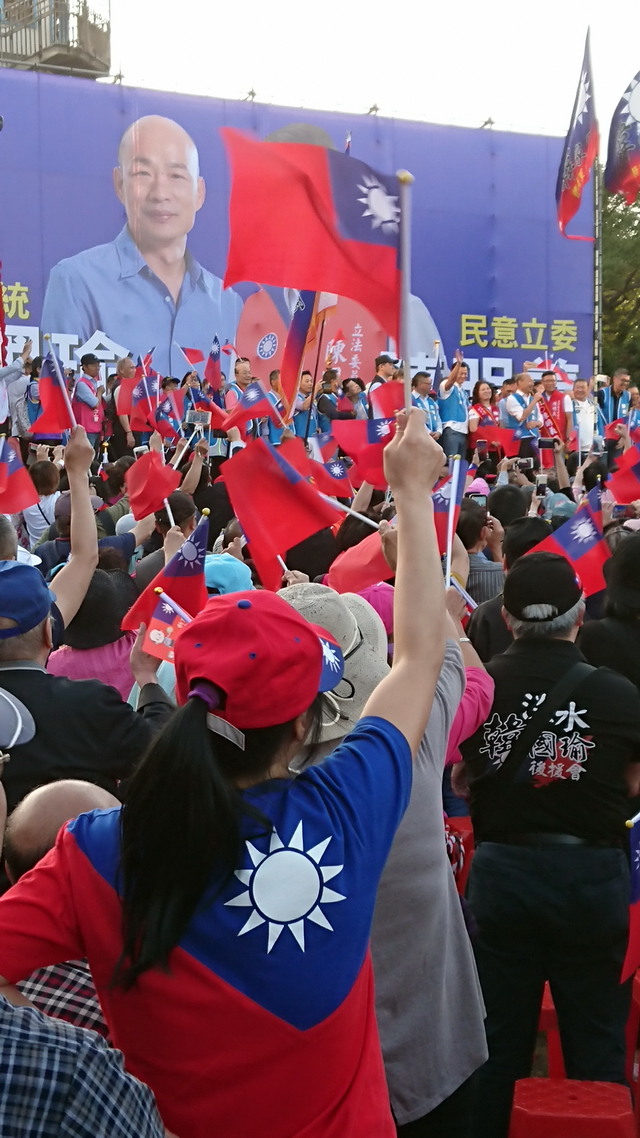 不用工會命令動員的的造勢活動